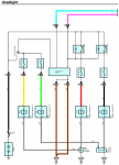 Text Line Diagram Parallel Design